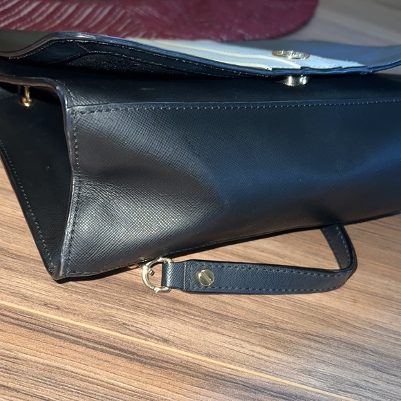 Tory Burch Navy/Ivory Shoulder Bag - Picture 14 of 17